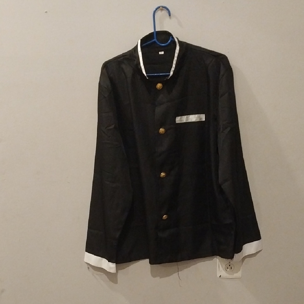 Target Black Bomber Jacket with White Accents